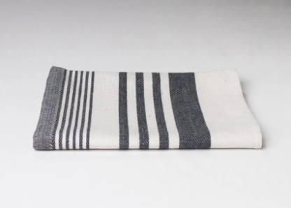 stripe-cotton-tea-towel-black