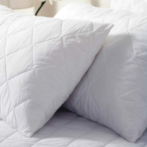 quilted pillow protector