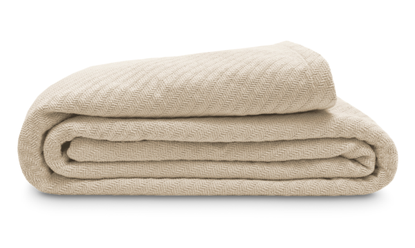 Surrey Cotton Weave Blanket Wheat