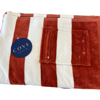 cove-stripe-beach-towel-terracotta-zipped-pocket