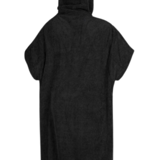 black hooded towel