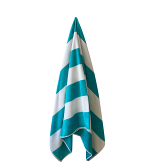 cabana-turquoise-white-stripe