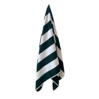 eco-stripe-pool-towel-forest