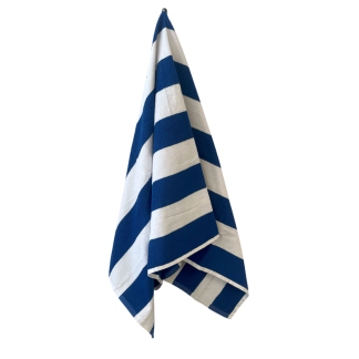 eco-stripe-pool-towel-royal-blue
